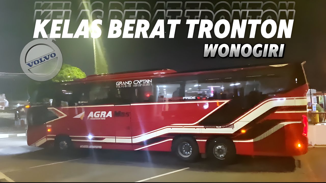 Agramas Volvo B11R Purwantoro - Bogor || Kelas premium Wonogiri