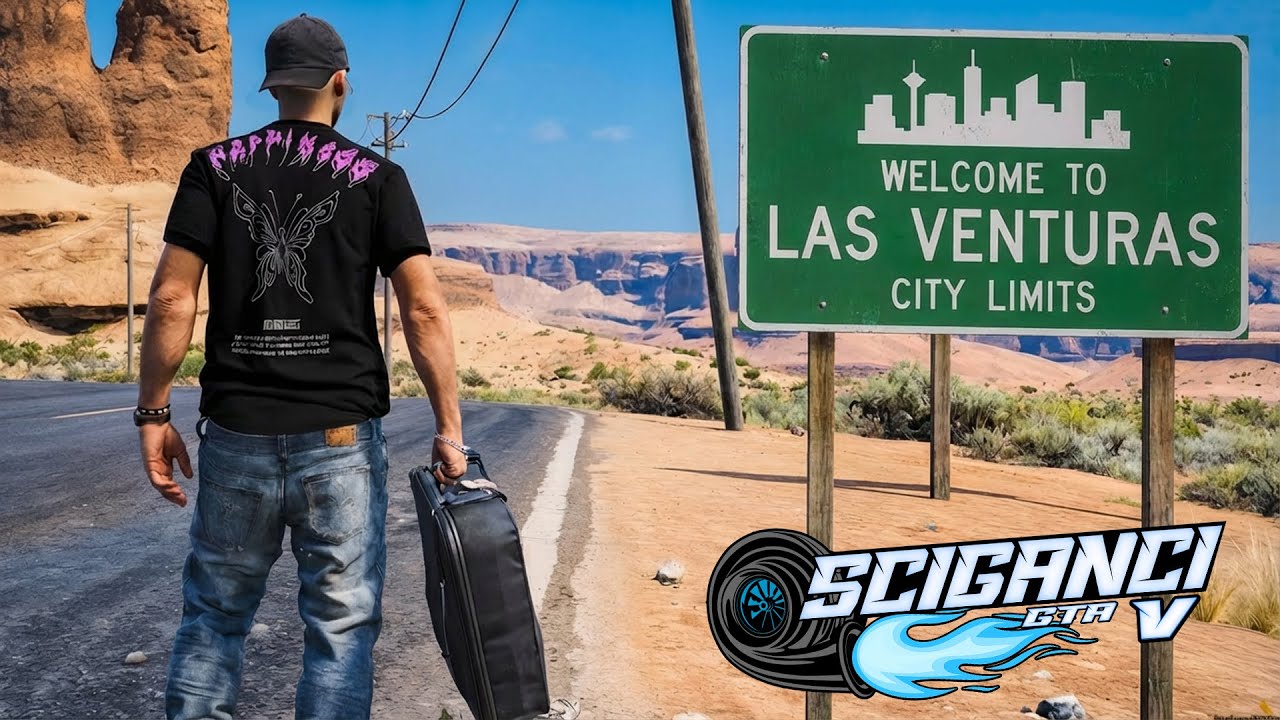 GTA V ŚCIGANCI 2 #59 WYLOT DO LAS VENTURAS! 🏝️