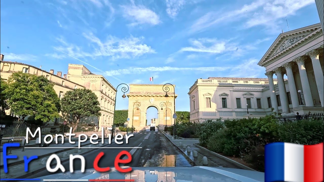 Montpellier France  🇫🇷 4K Drive
