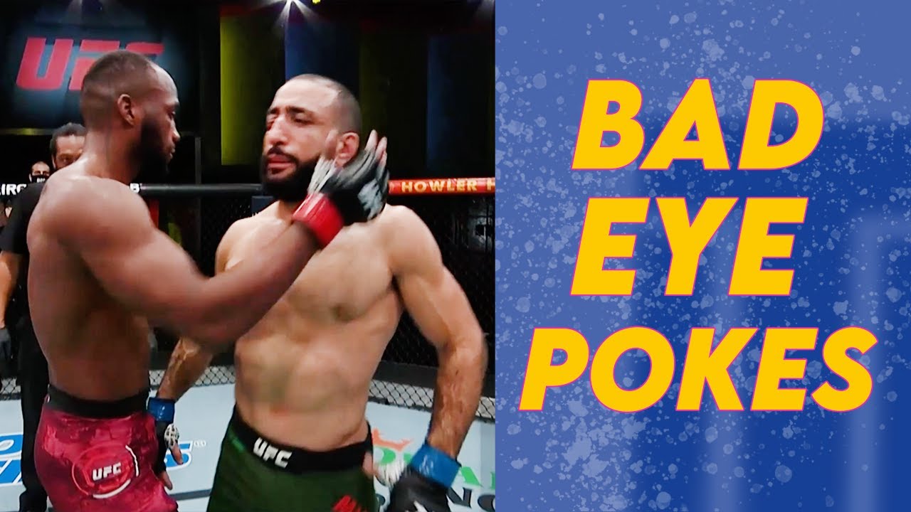Horrendous EYE POKES That Lead to Fight Stoppages