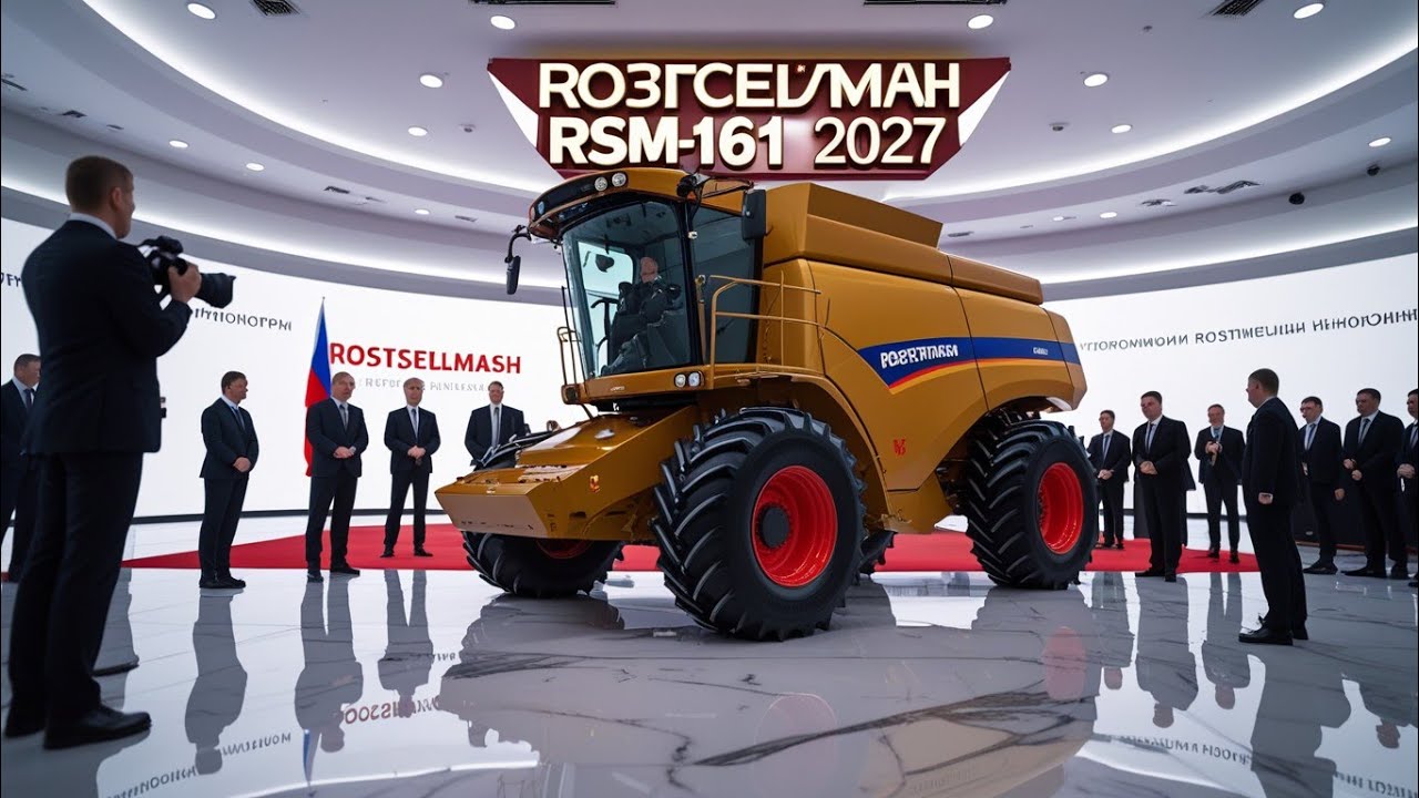 Ростсельмаш RSM-161 2027 🚜 Полный обзор | Мощный комбайн нового поколения!