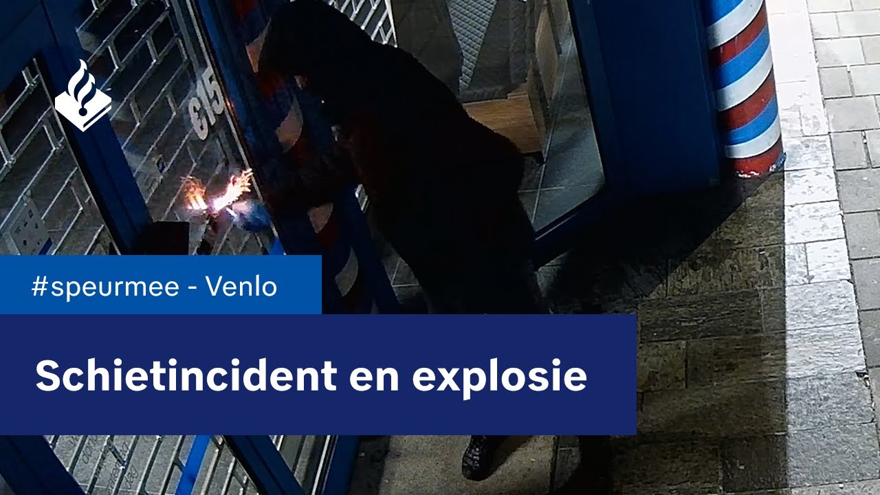 Schietincident en explosie in Venlo - #speurmee 112