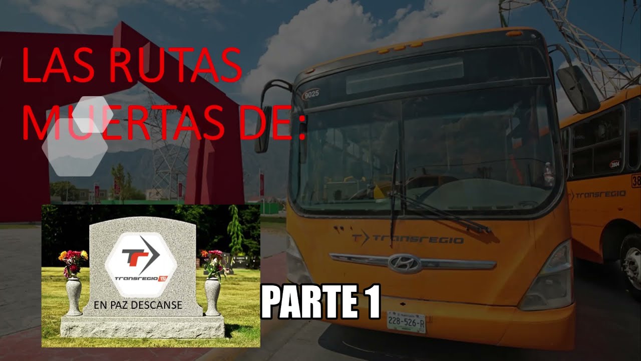 LAS RUTAS MUERTAS DE TRANSREGIO PARTE 1