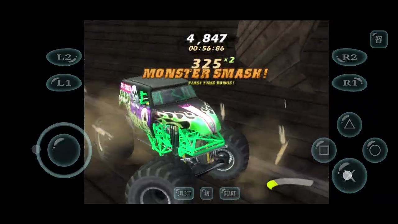2007 Monster Jam PlayStation 2 Title 