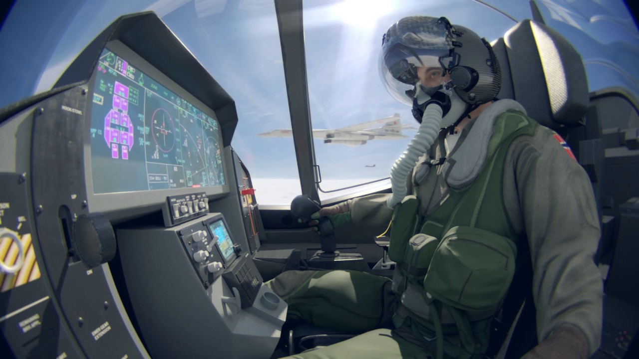 RNoF F-35 Intercepts BBC Tu-160