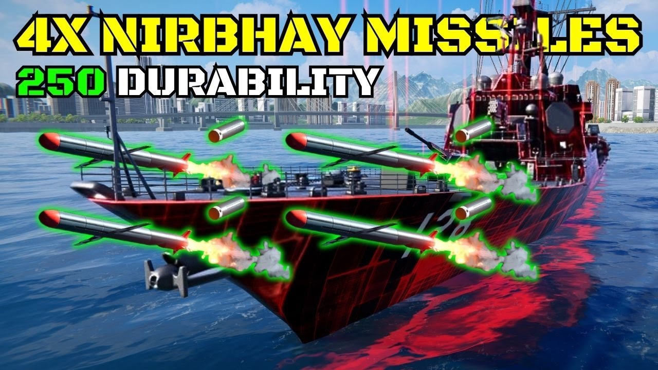 USS Ted Stevens | NIRBHAY Review Free OP Missile From The Event, Got AOE damage? | Modern Warships