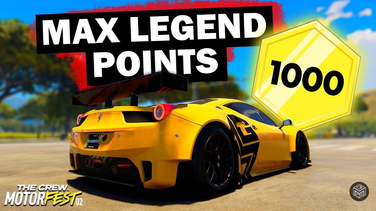 The ULTIMATE XP GUIDE For The Crew Motorfest - Earn 1000 Legend Points FAST
