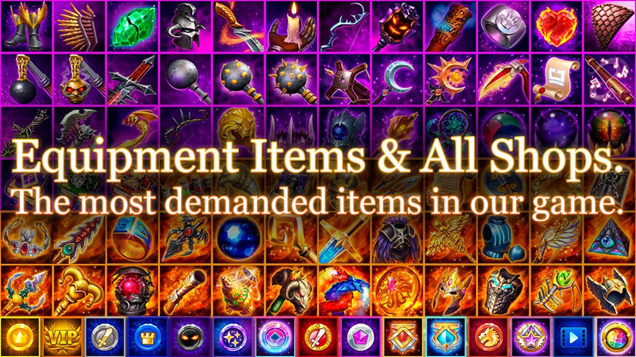 Which Items to Buy? Real Value of Equipment Items and their synergy with Shops. | Hero Wars Mobile