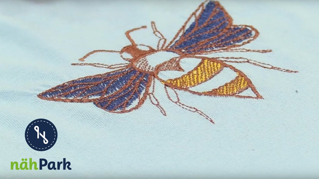 Maschinensticken - Tipps - Sticken auf Jersey