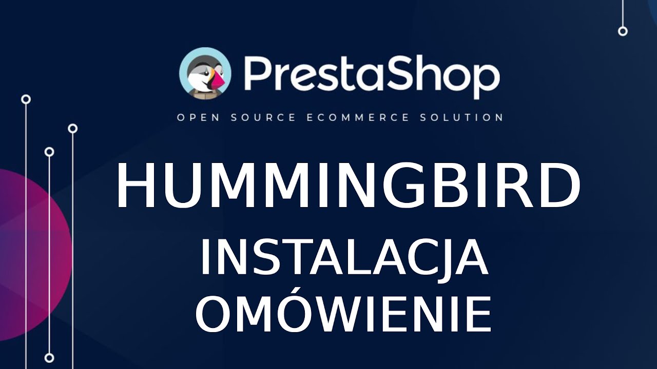 NOWY Domyślny Szablon w PRESTASHOP - instalujemy Hummingbird