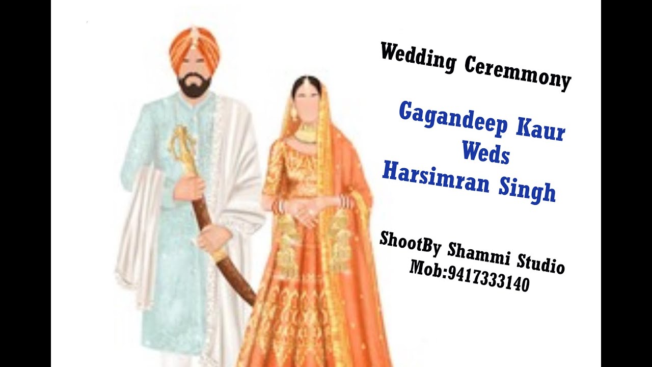 Gagandeep Kaur Weds Harsimran Singh