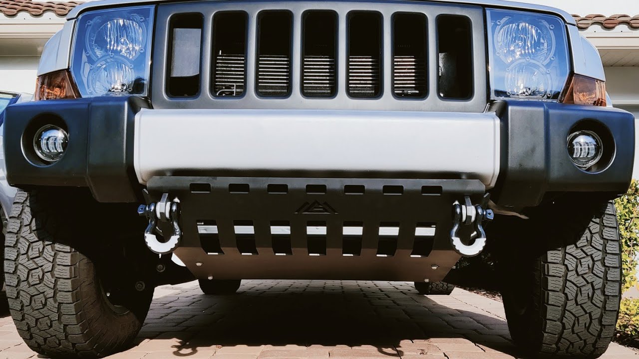 Goliath Off-road Bumper Skid Plate - Jeep Commander XK!!