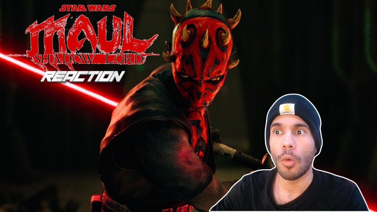 Star Wars Maul Shadow Lord Trailer REACTION