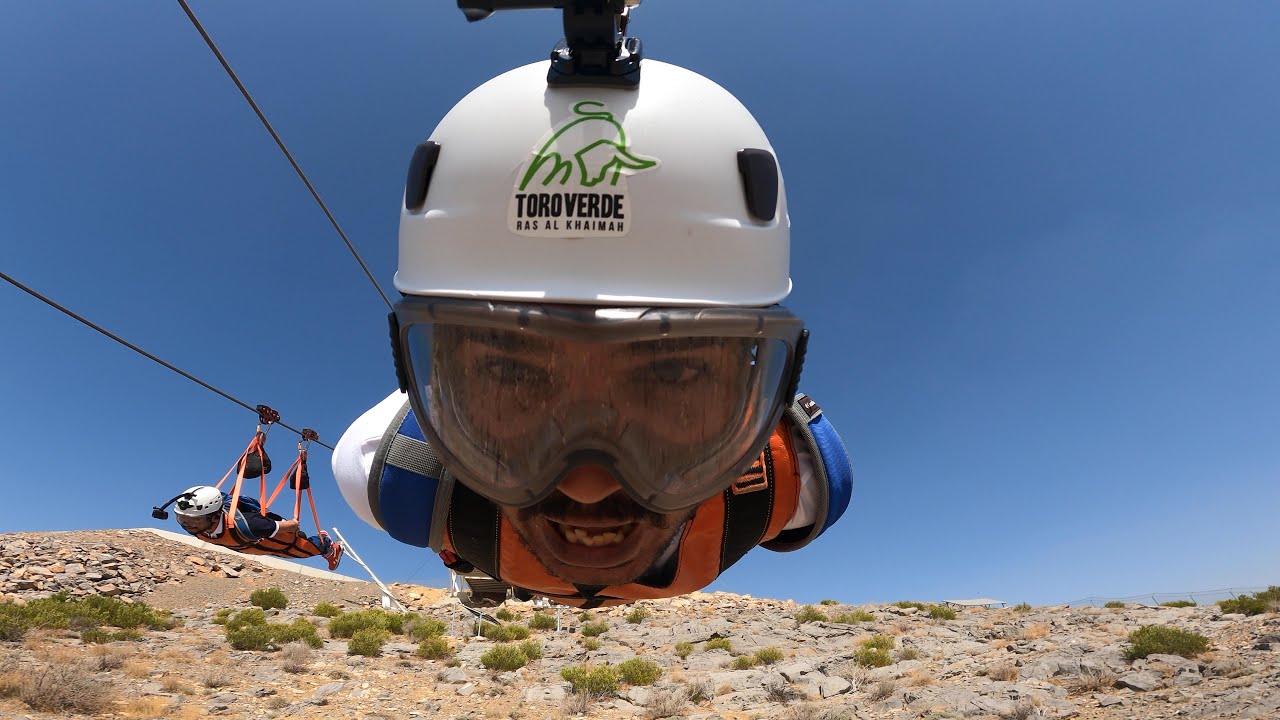 worlds Longest zipline in RAK UAE 🇦🇪  ലോകത്തിലെ ഏറ്റവും നീളം കൂടിയ Zipline