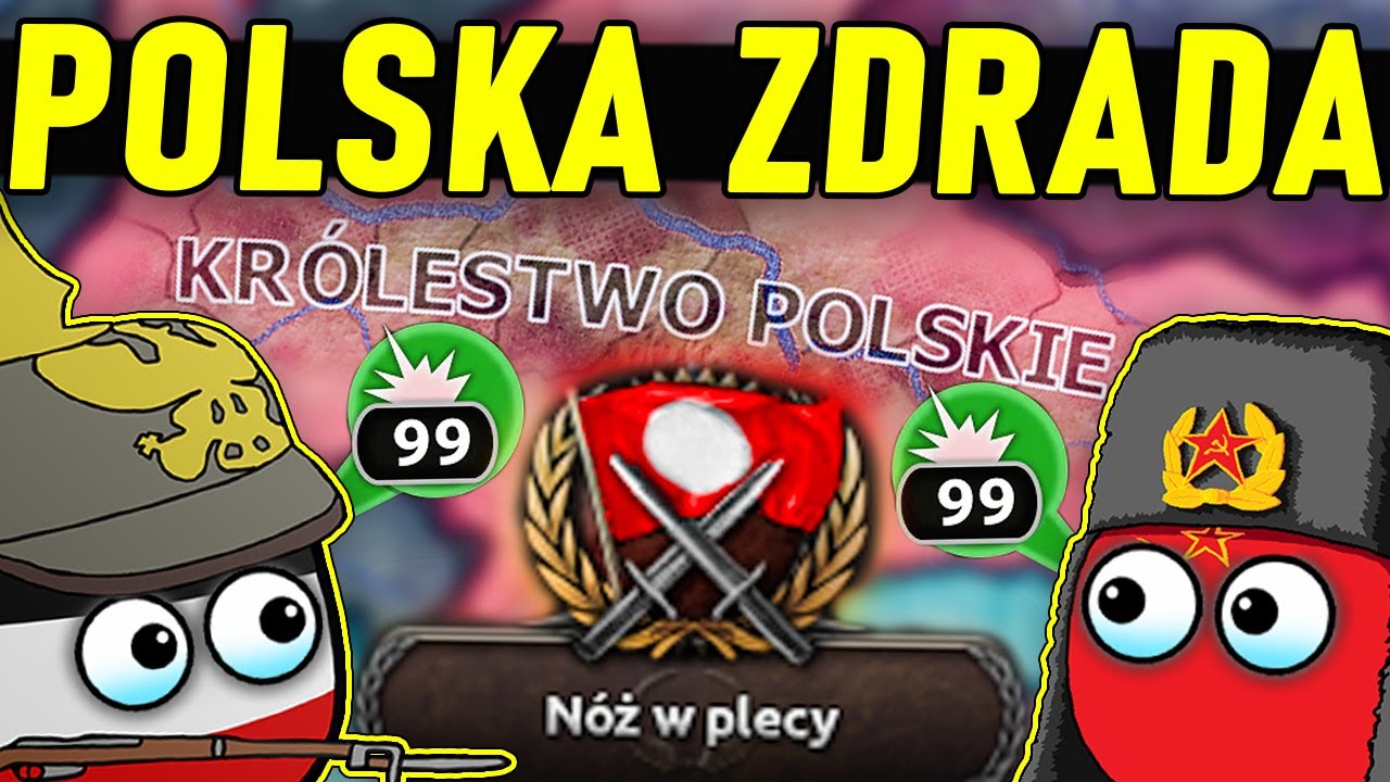 CO GDYBY POLSKA WBIŁA NÓZ W PLECY NIEMCOM PODCZAS 2WŚ - Hearts of Iron 4
