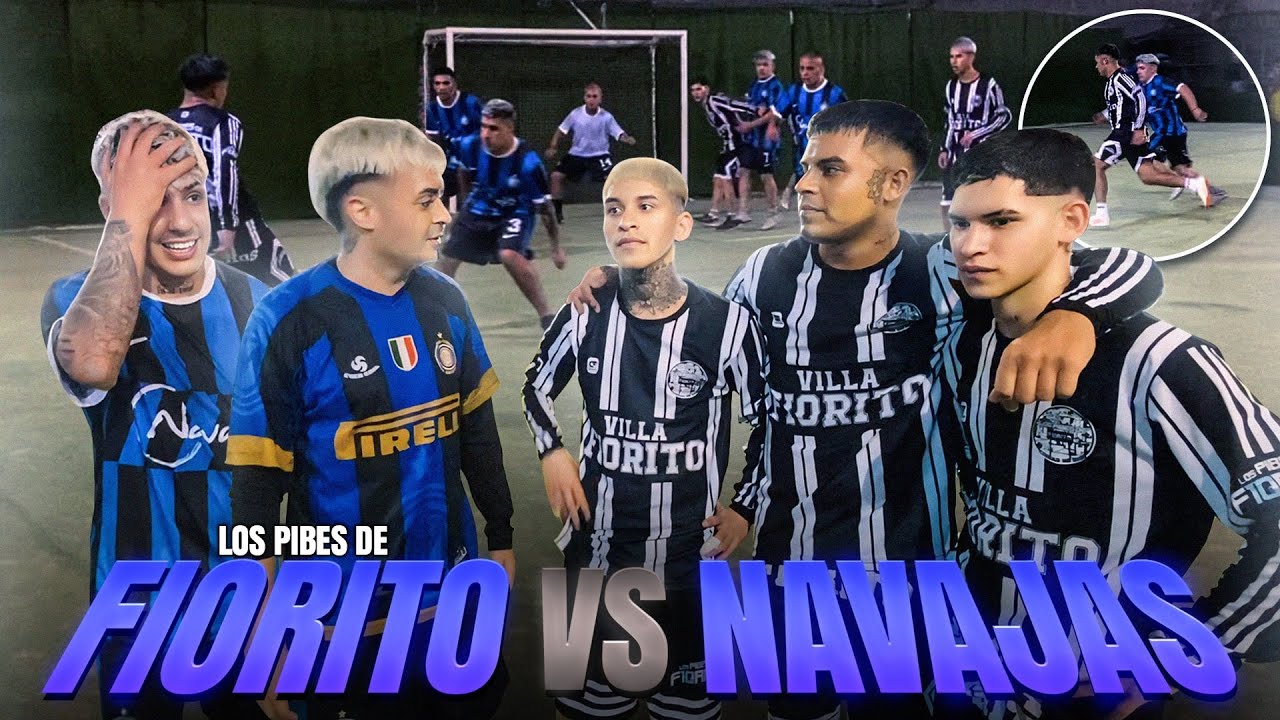 LOS PIBES DE FIORITO VS  LOS NAVAJAS!! PARTIDO DE IDA