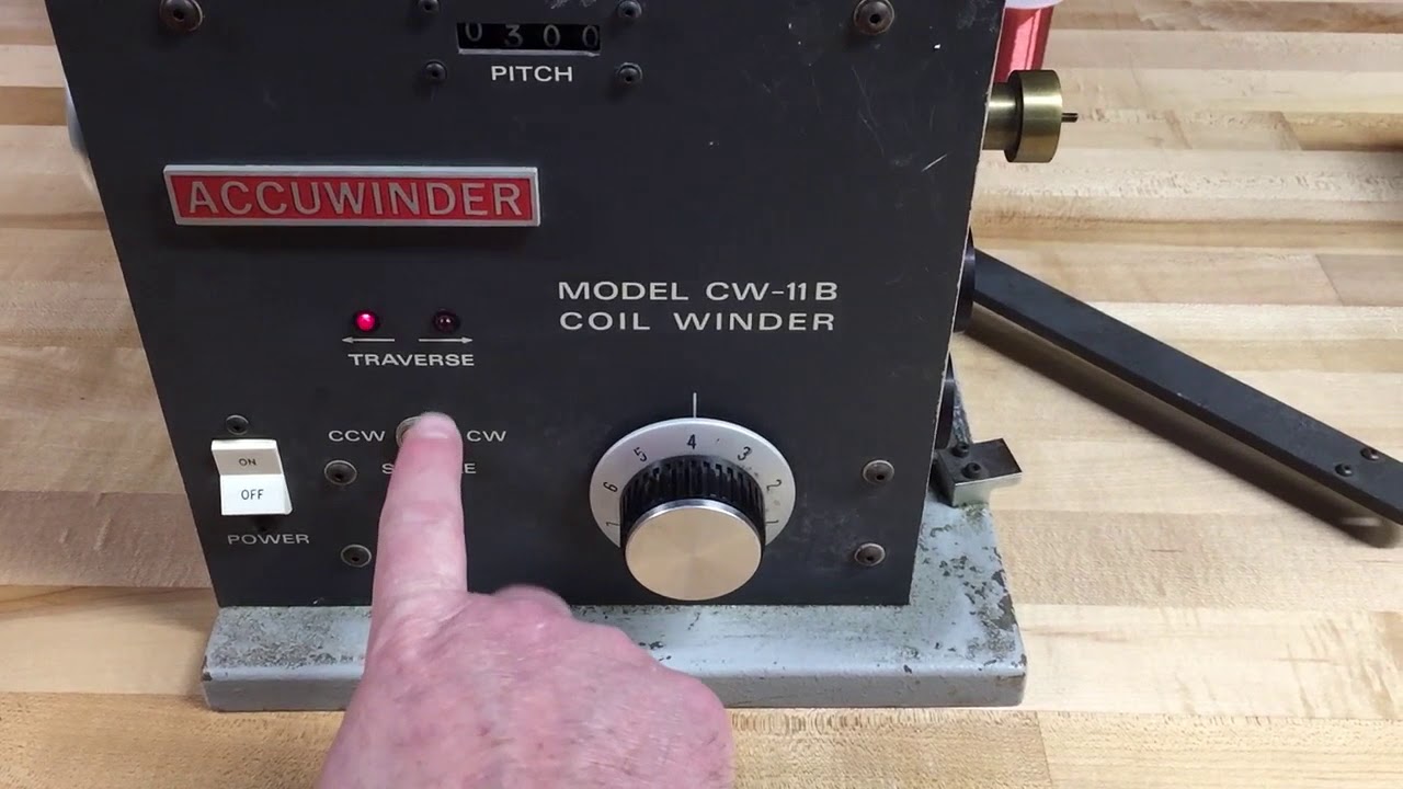 Vintage Coil Winding Machine for Guitar Pickups? Accuwinder CW-11B