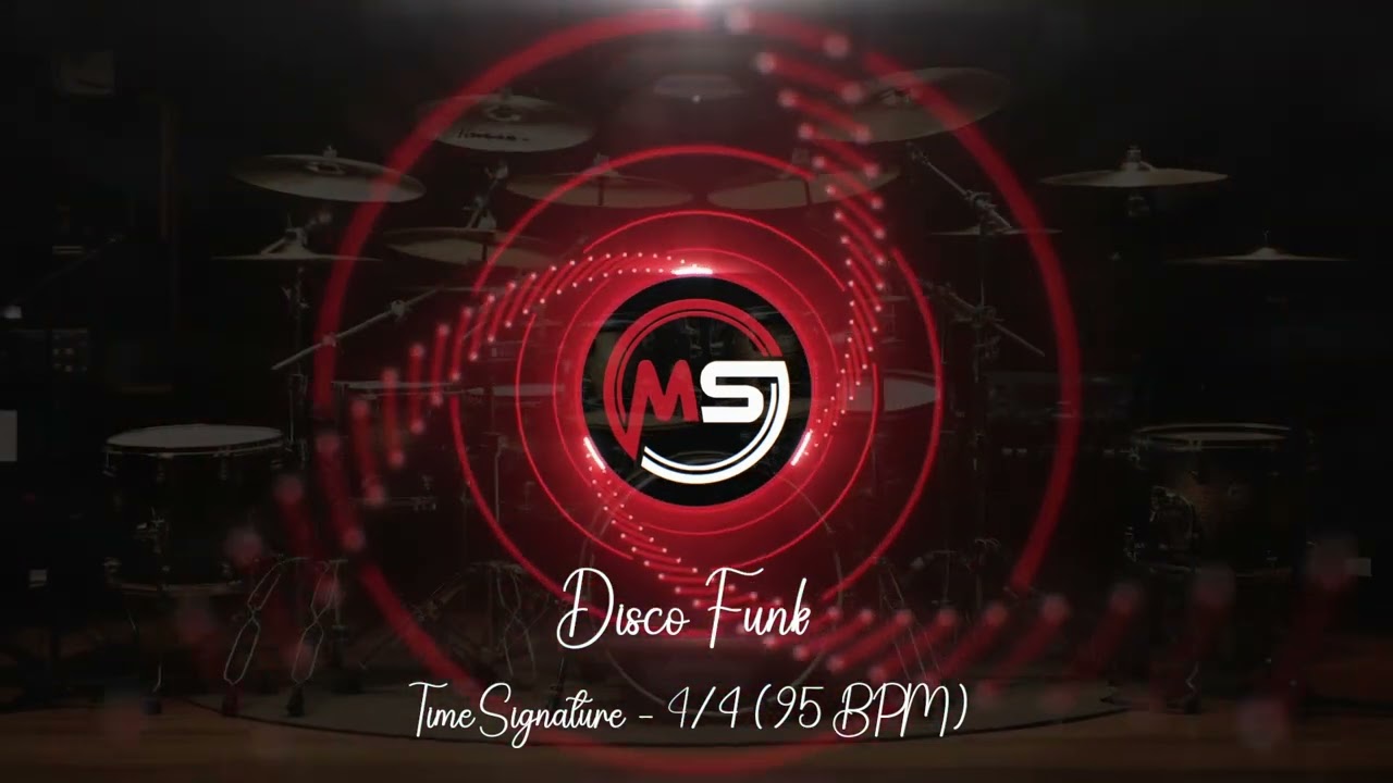 95 BPM ‖ Disco Funk #1 ‖ 4/4 Drum Beat ‖ Drum Track ‖ Metronome
