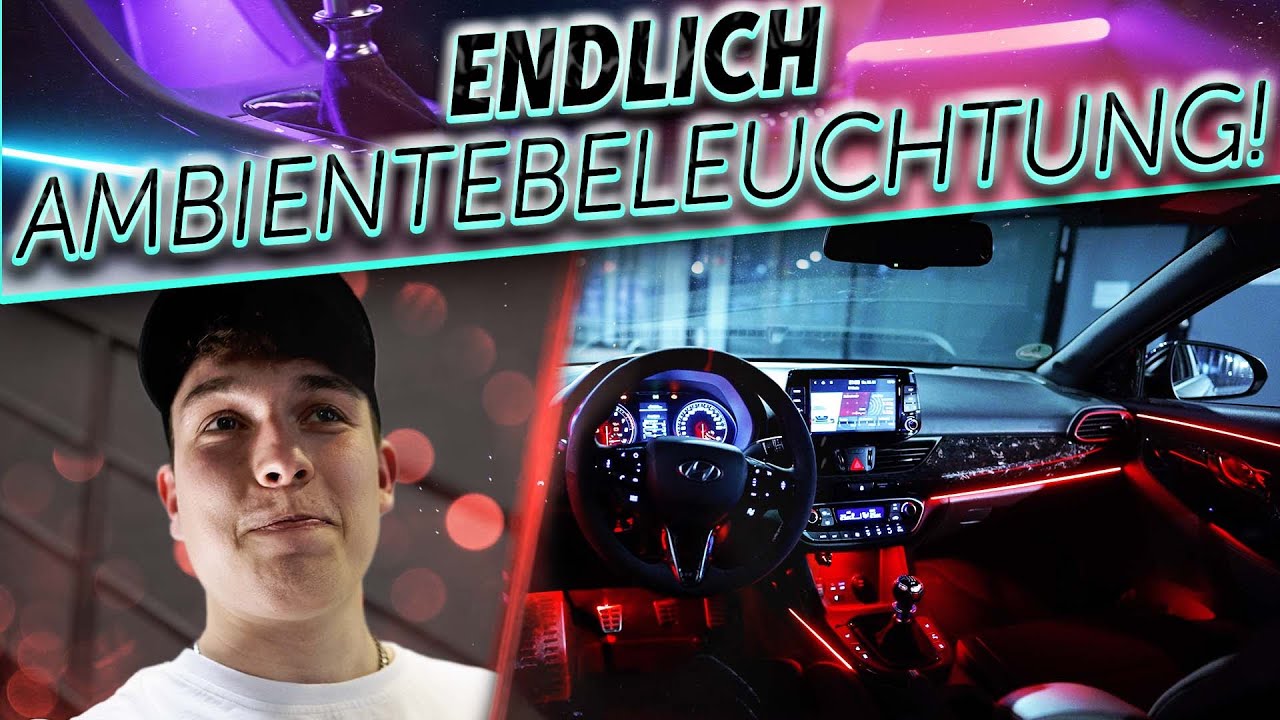 Endlich Ambientebeleuchtung nachgerüstet! | Im Hyundai I30N Fastback