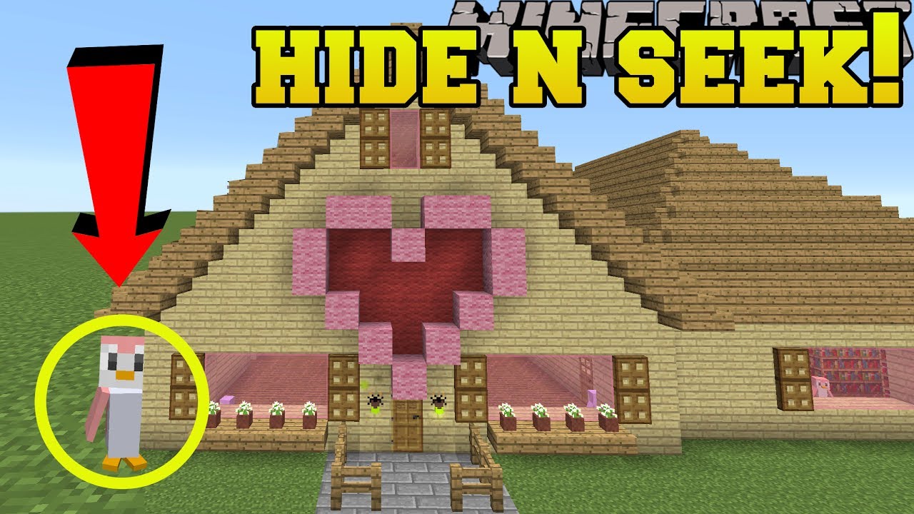 Minecraft: ПИНГВИНЫ В ПРЯТКАХ!! - Morph Hide And Seek - Мини-игра с модами