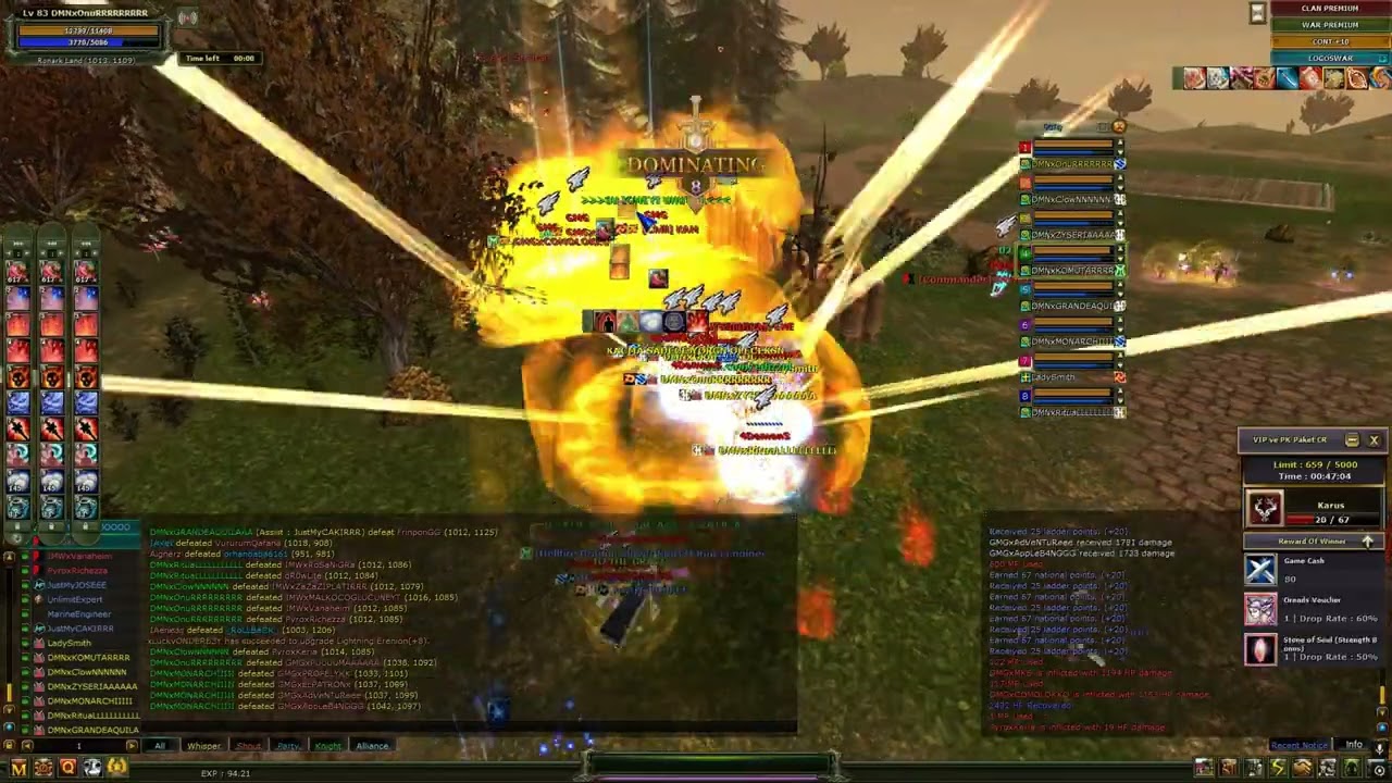 4DemonS Clanı Mage PK - HIZ      #knightonline   #logoswar