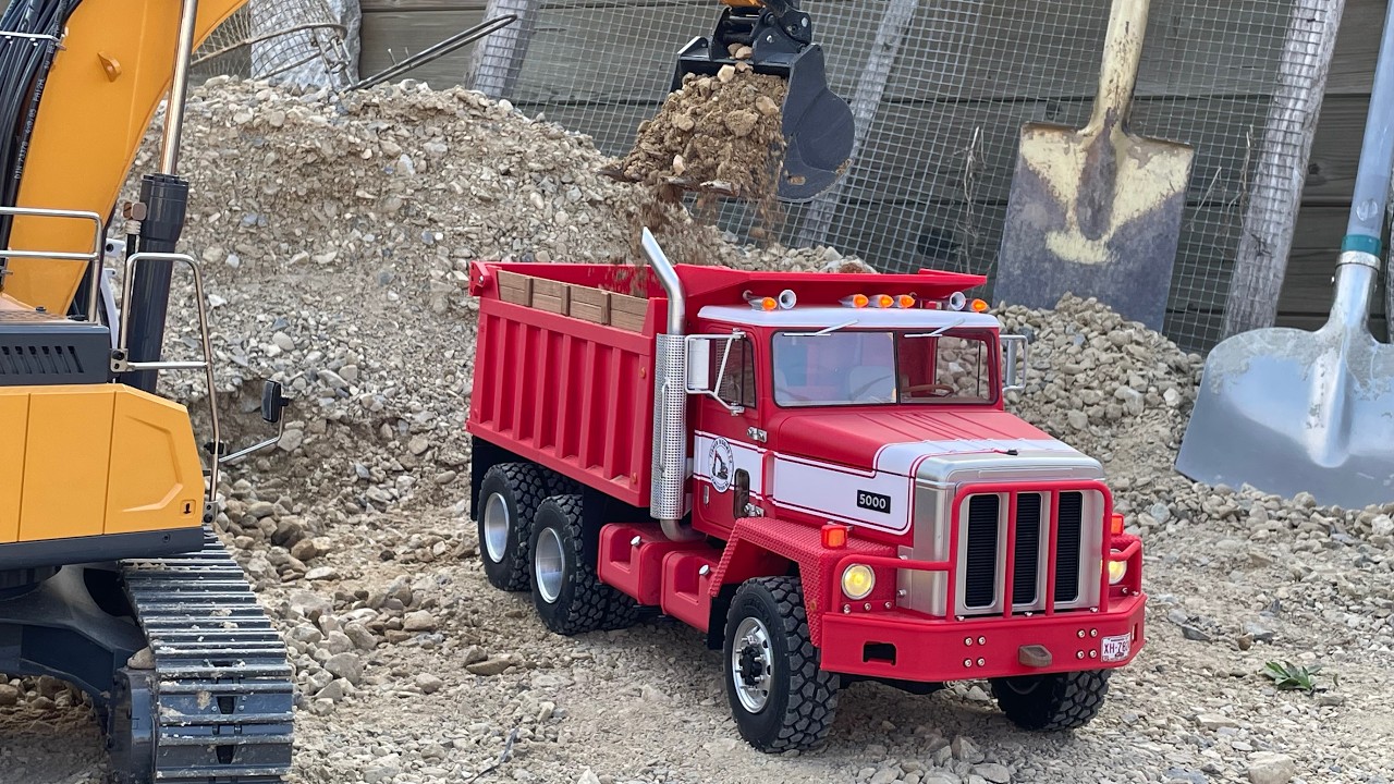 3D Printed Paystar 5000 Dump Truck First Test