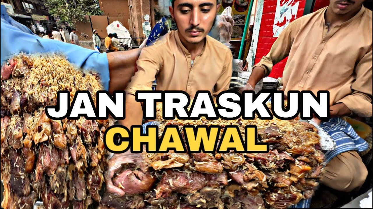 The Most Famous Rice in Peshawar! 😱 Jan Chawal Qissa Khawani Bazaar 