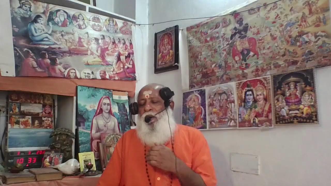 551 HINDI SATSANG ON SRIMATH BHAGAVATH GEETHA SRI ADI SHANKARA BHASHYAM CH2 SHITHA PRAGNA LAKSHANAS