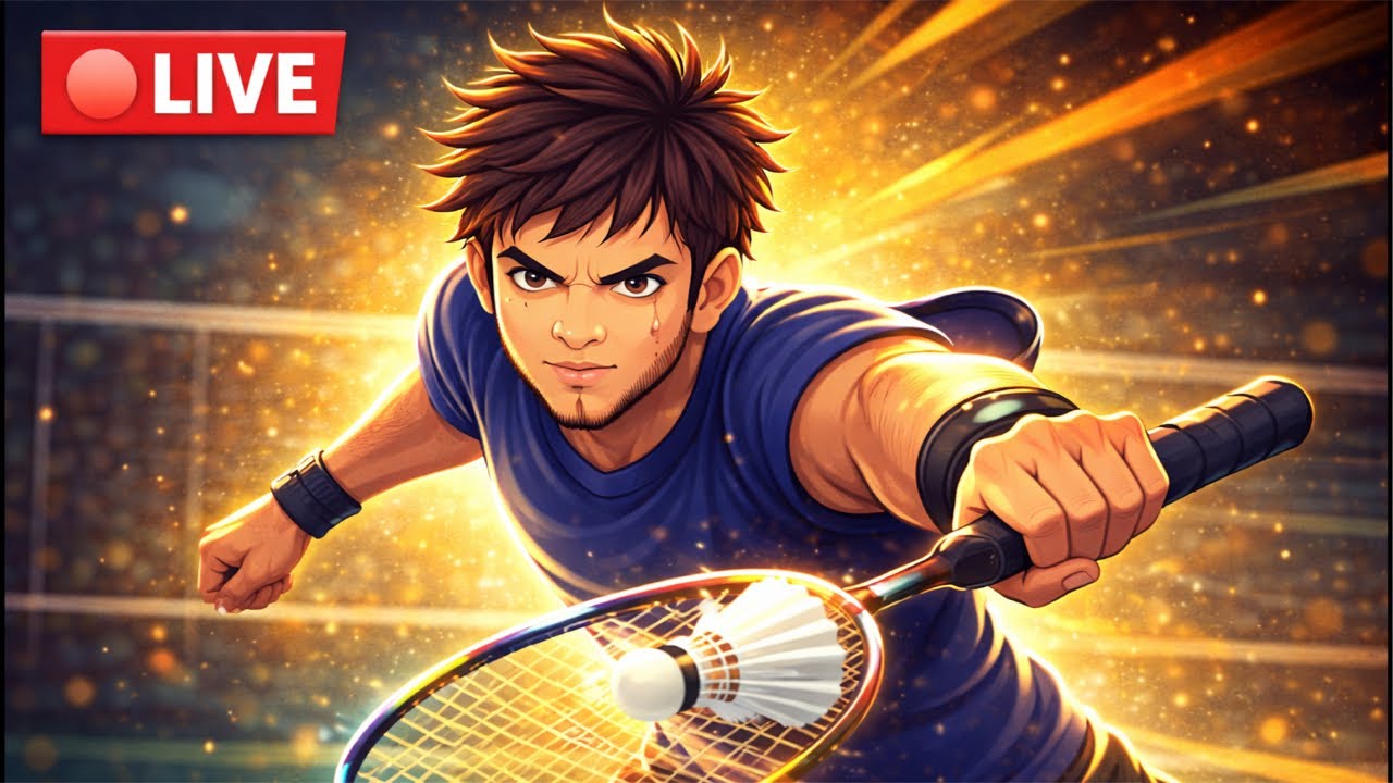 LIVE Badminton With Friends 🏸 | Learning, Losing & Improving | Road to Pro! DAY : 7/100