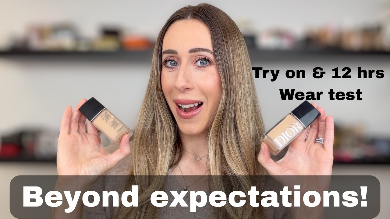 НОВИНКИ DIOR: Dior Forever Skin Glow и Dior Forever Skin Wear Foundation | Тест на стойкость и обзор