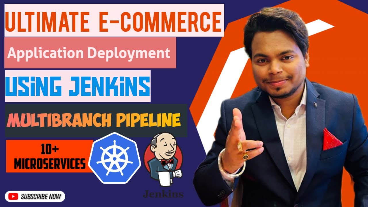 Corporate Level E-Commerce App Deployment on EKS Using Jenkins Multibranch Pipeline