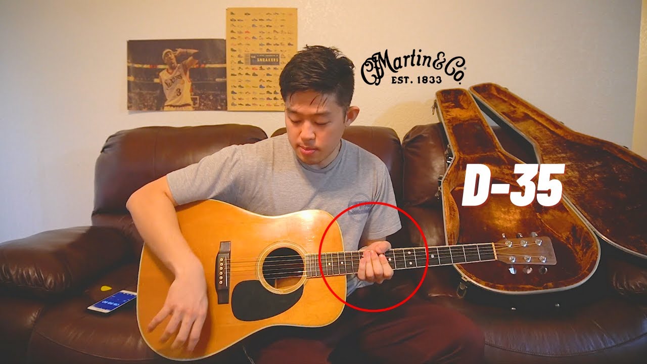 MARTIN D-35 1975 года | Почему эта гитара такая ЧЕРТОВСКИ ГРОМКАЯ?