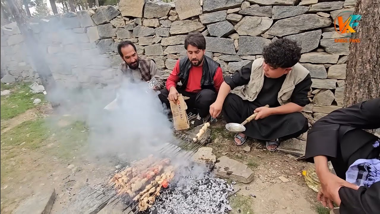 میله بهاری - کباب مزه دار😋 بریانی مزه دار و گودی پرانی بازی