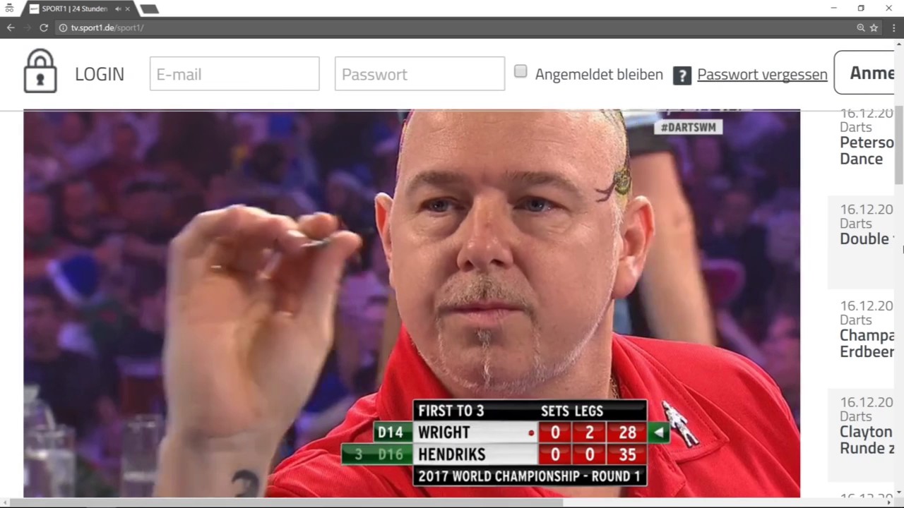 Darts WM 2017: Wright vs Hendriks