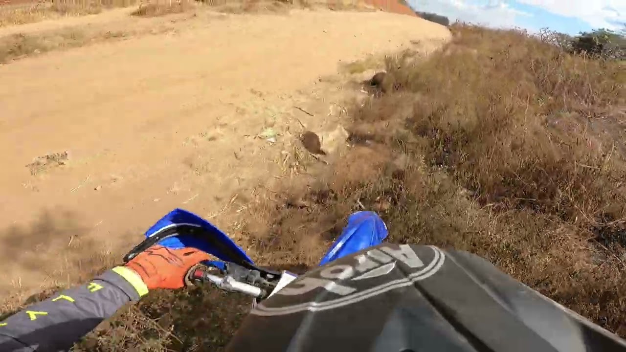 RAW Footage of YZ ripping down African trails