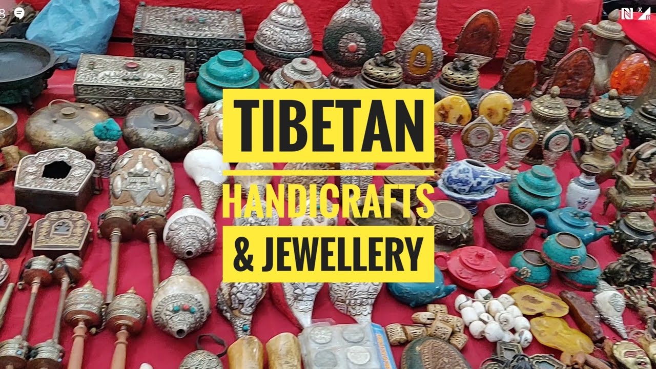 Tibetan Handicrafts and jewellery Market|Old Tibetan market Road Calangute| Goa