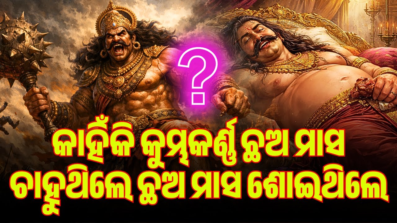 କାହିଁକି କୁମ୍ଭକର୍ଣ୍ଣ ଛଅ ମାସ ଚାହୁଥିଲେ ଛଅ ମାସ ଶୋଇଥିଲେ ? | PURANA RAHASYA