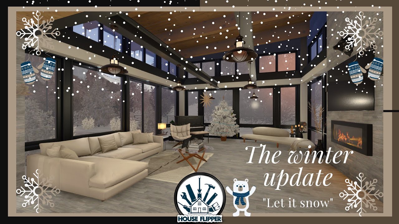 HOUSE FLIPPER|WINTER UPDATE |LET IT SNOW ❄☃️