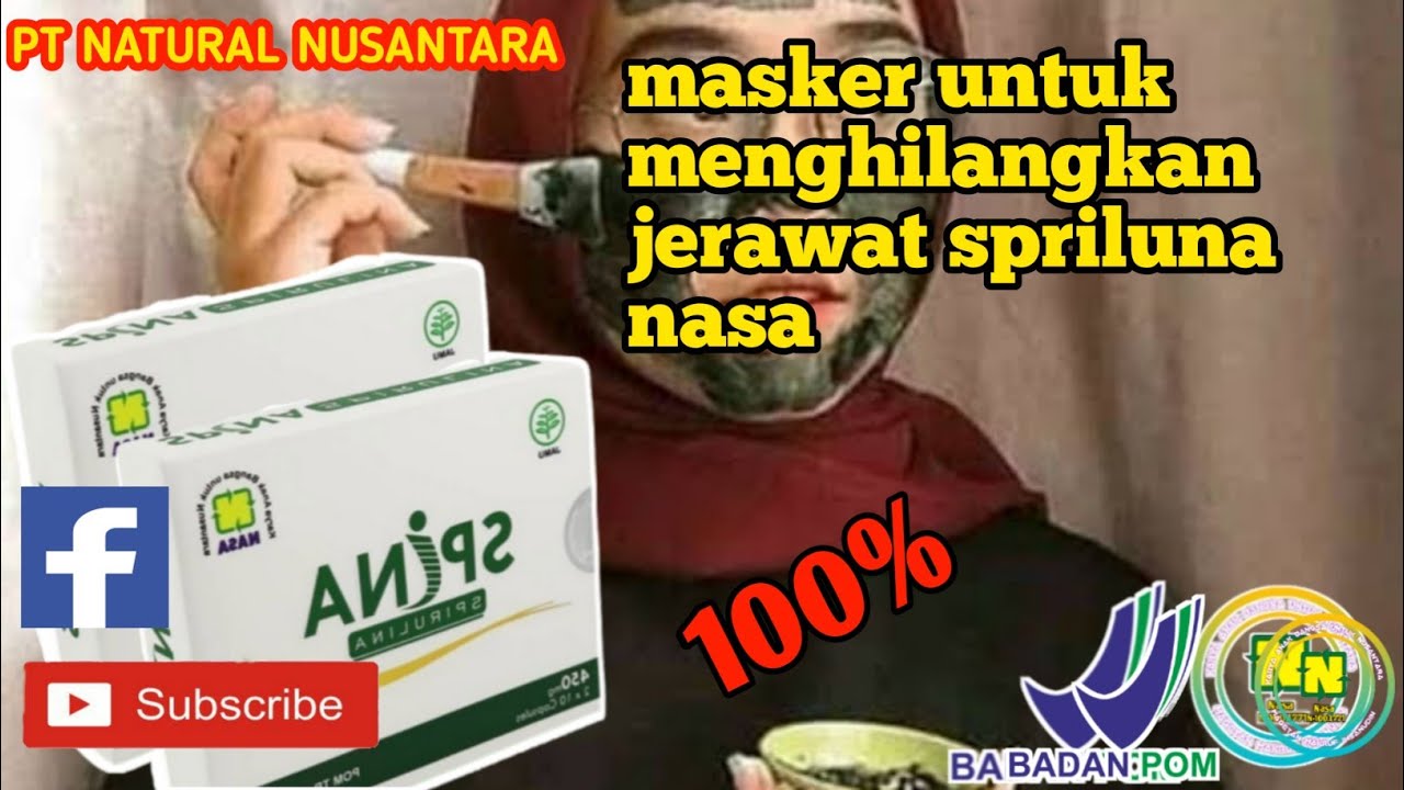 masker untuk menghilangkan jerawat spriluna nasa