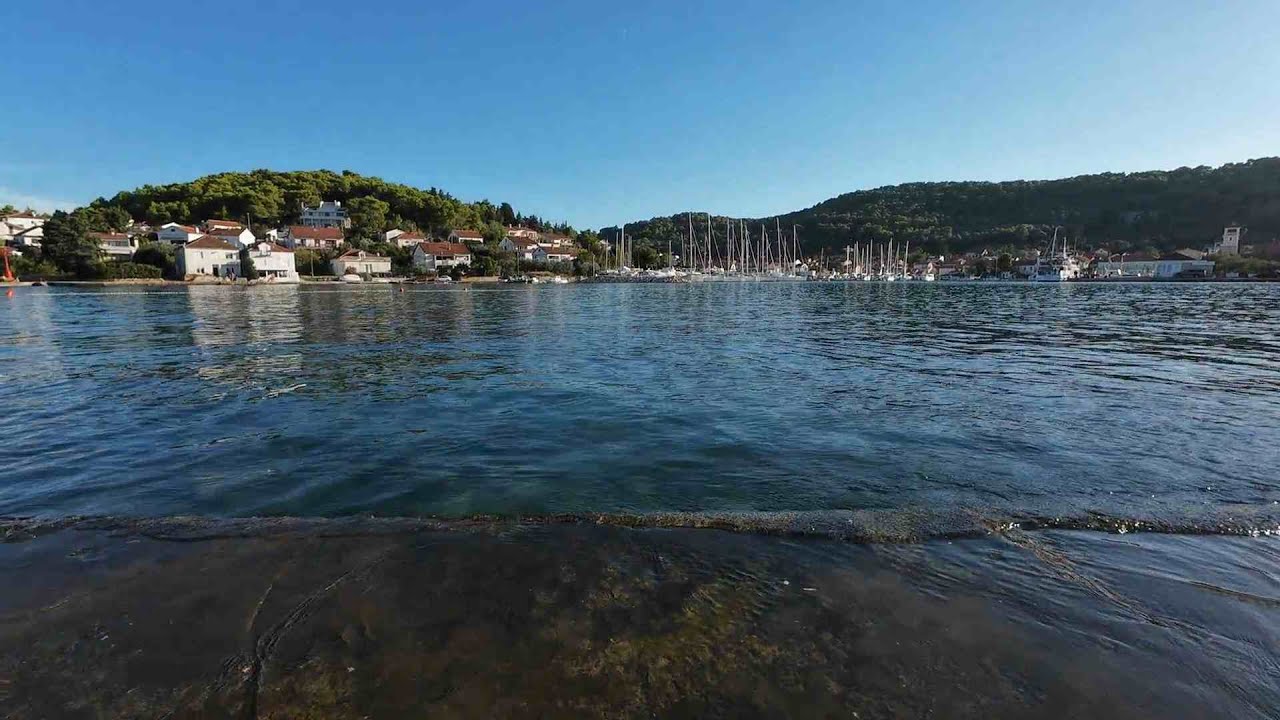Kroatien-Törn 2024 Überfahrt von Zut zur Insel Iz nach Veli