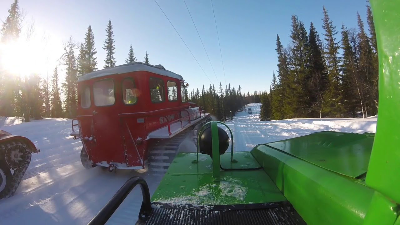 snow trac träff I ljungdalen 2020