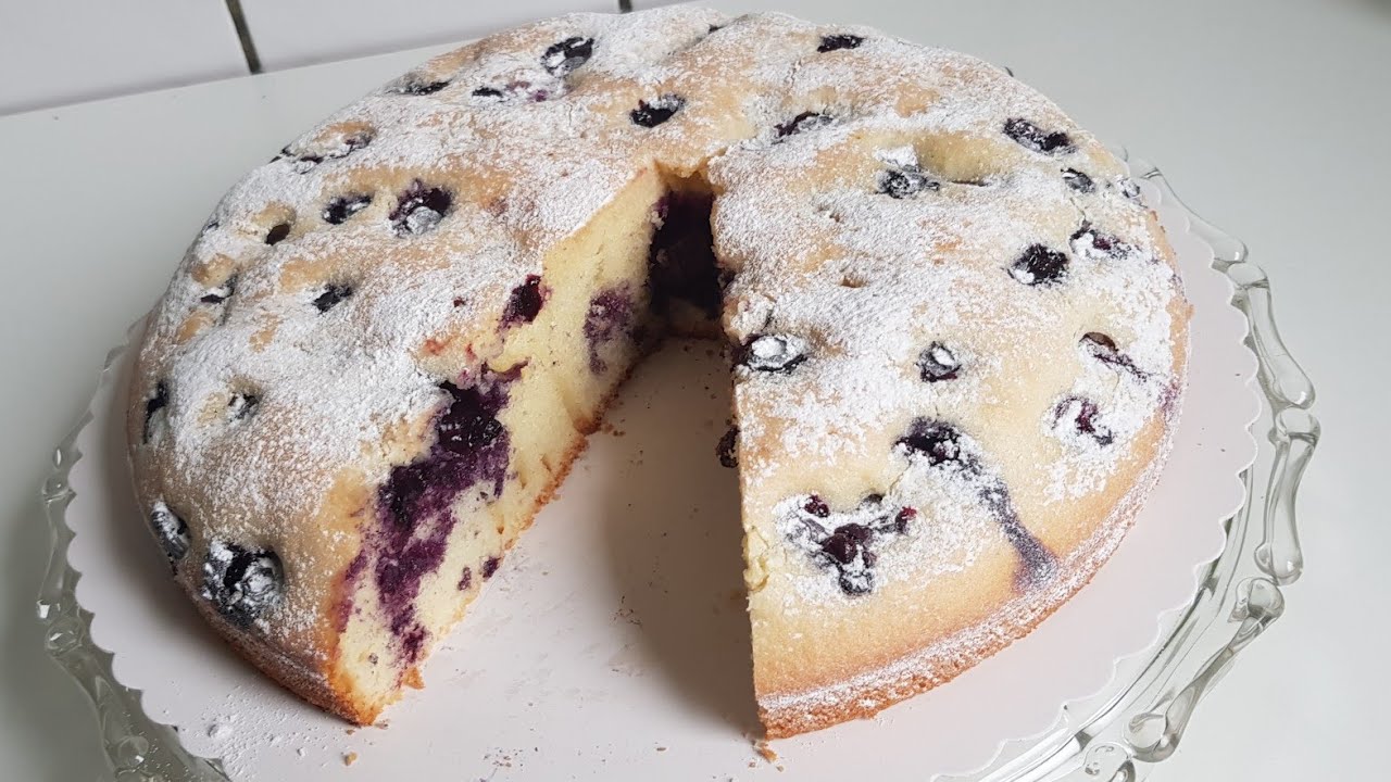 Heidelbeerkuchen -schmeckt super lecker😍