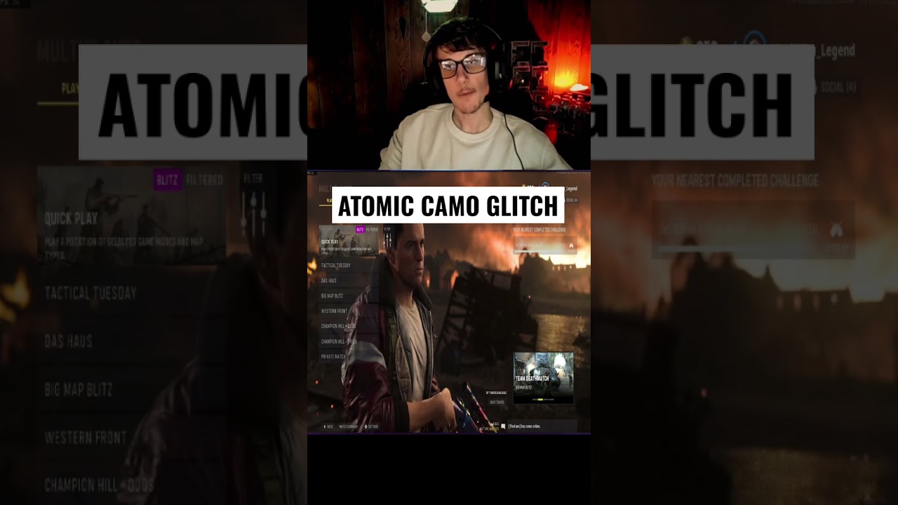 ATOMIC CAMO GLITCH IN CALL OF DUTY VANGUARD