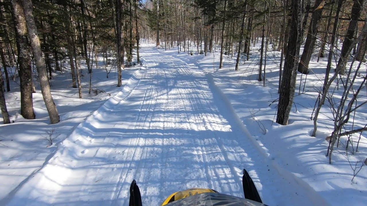 Public snowmobile trails