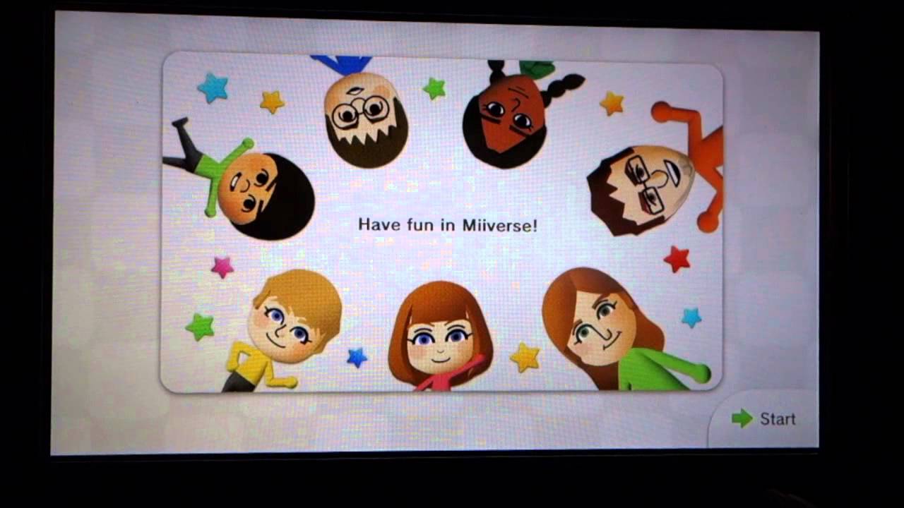 Nintendo Wii U - Miiverse