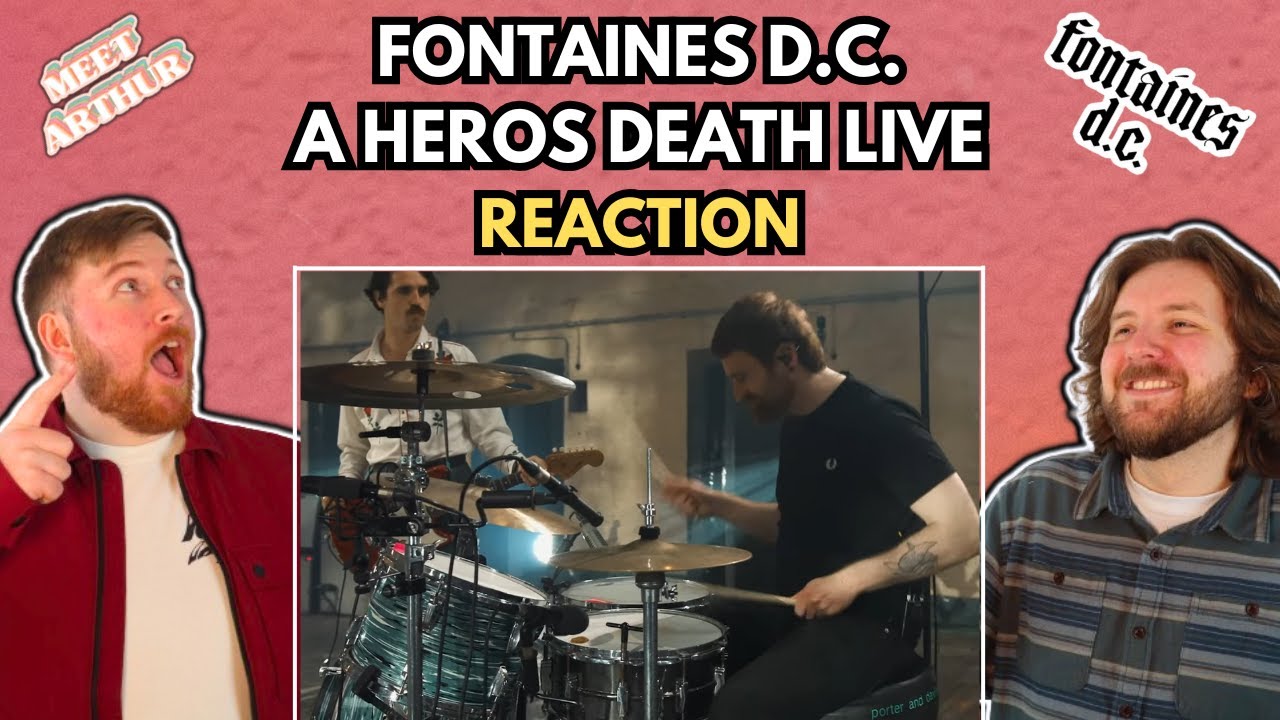 Fontaines D.C. - A Hero's Death LIVE | Reaction Video