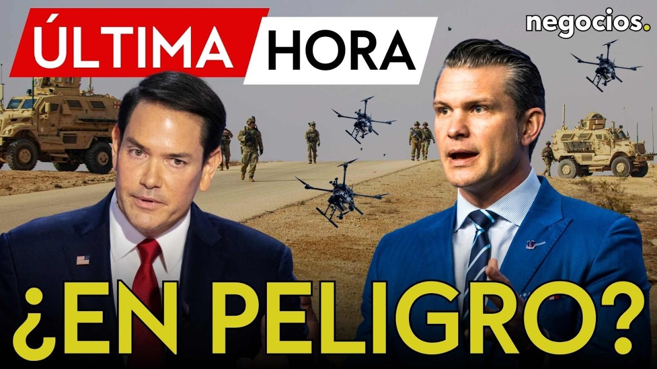 ÚLTIMA HORA: ¿Hegseth y Marco Rubio en peligro? Avistan drones en la base militar donde residen