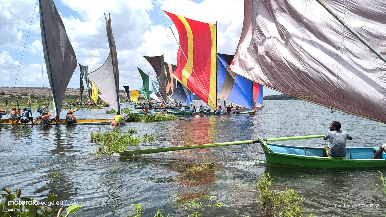 Corrida de barco homenagem Bom jesus dos navegantes Traipu-Al, 07 de fevereiro de 2026