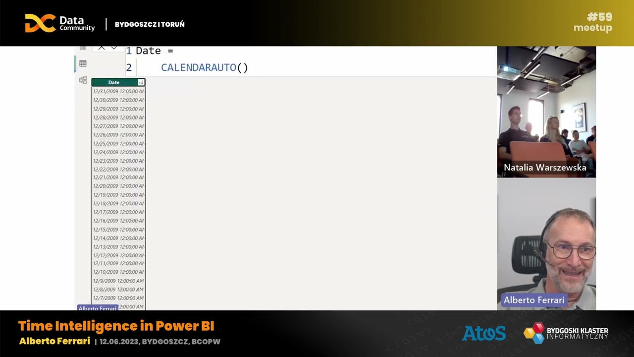 Alberto Ferrari - Time Intelligence in Power BI (meetup #59)
