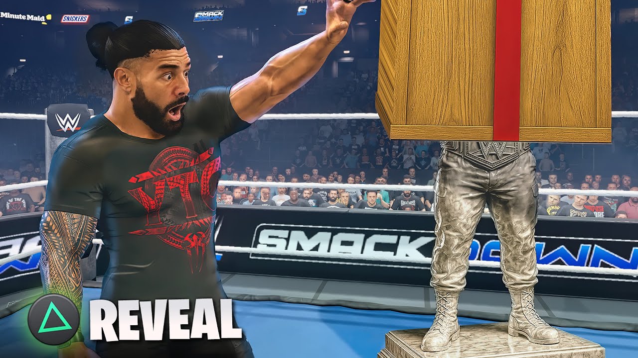 O.G BLOODLINE UNVEILS THE ROCK'S STATUE! | WWE 2K25 Universe